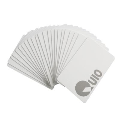 100 PVC Chipkarten RFID weiß mit EM4200 kontaktlos Chip 