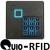 RFID door access control wall reader RFID wall reader access control with keypad RFID access control CE certified QU-EK-01