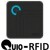 Access control RFID NFC wall reader Wiegand 26 wiegand 34 Waterproof QU-401