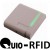 Access control RFID NFC wall reader metal housing waterproof IP 65 anti vandalism anti interferrence Wiegand 26 wiegand 34 CE certified QU-1002